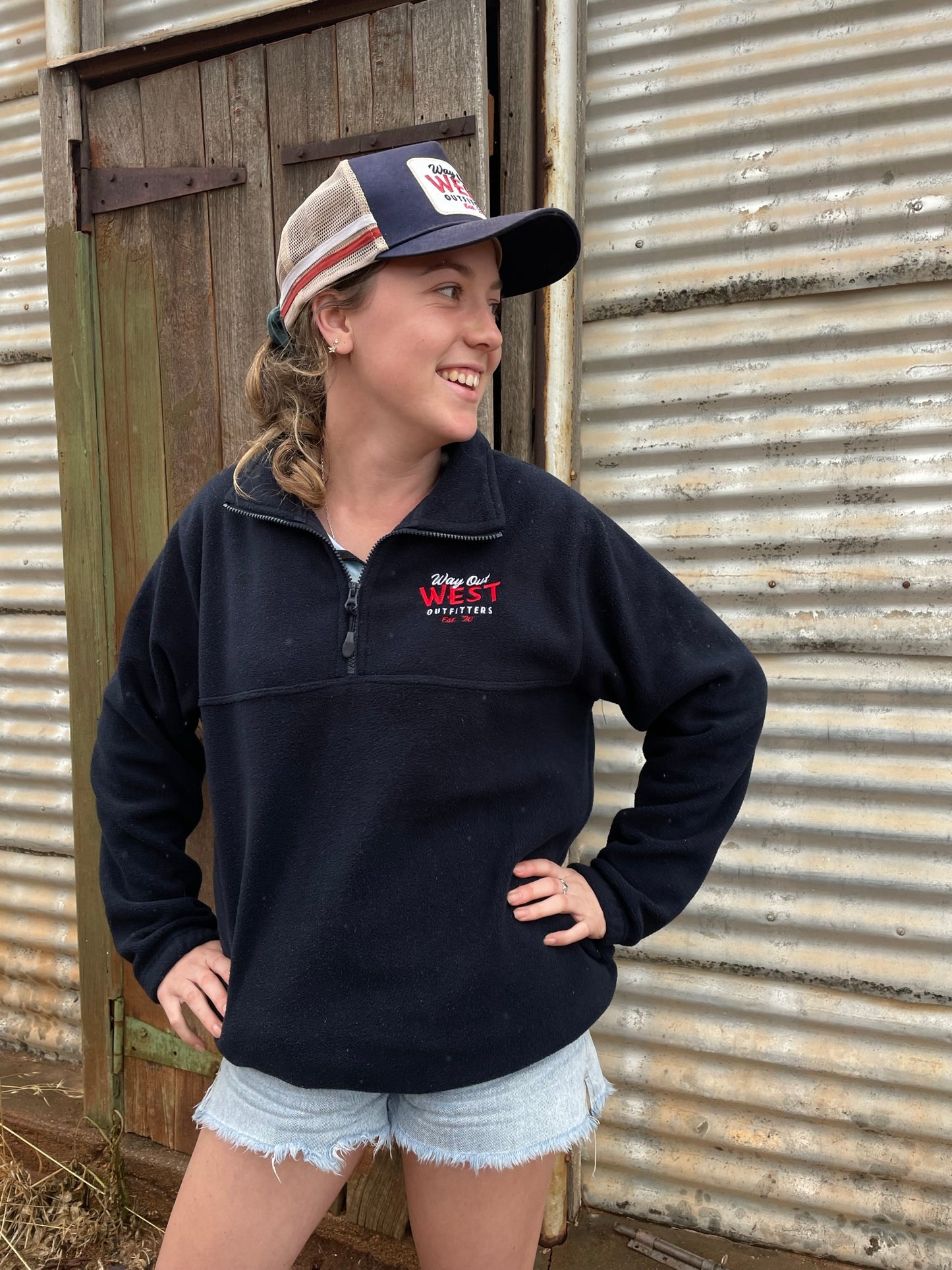 Tessie Polar Fleece - Navy