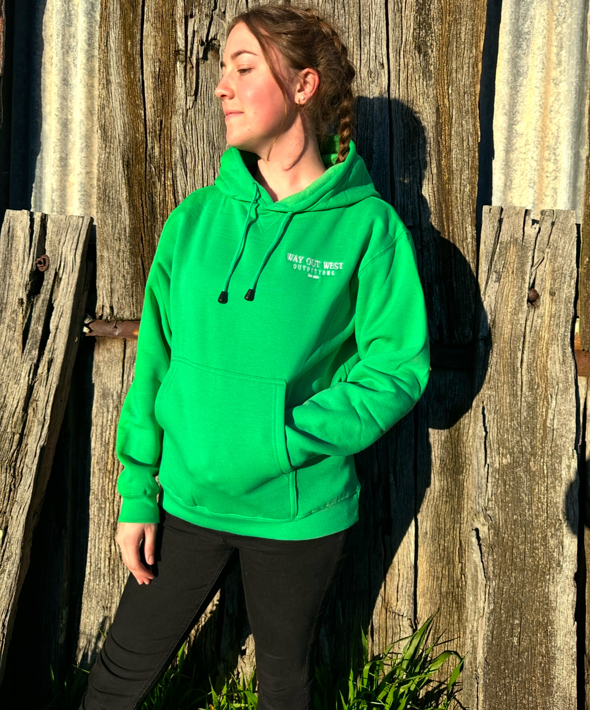 Lexi Hoodie - Lime Green
