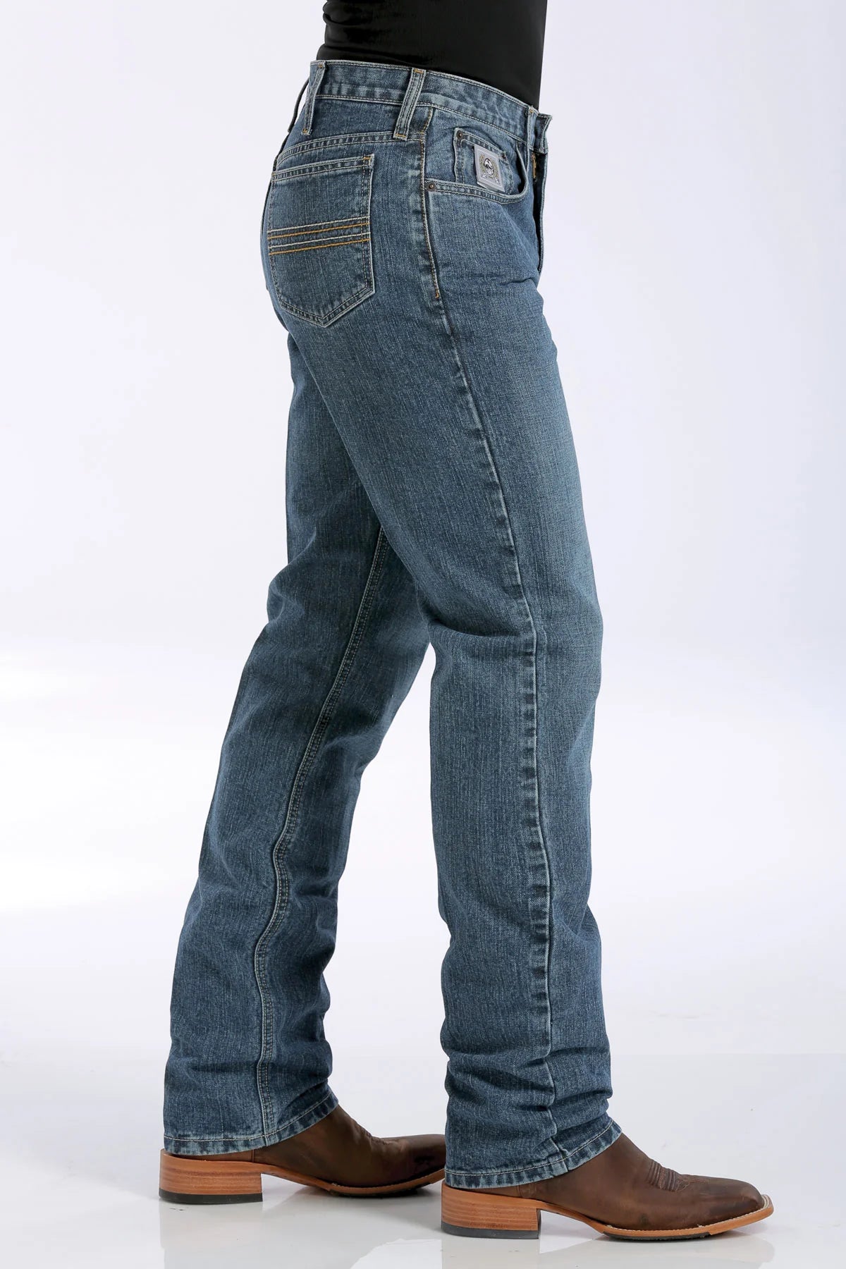 Cinch Mens Silver Label Slim Fit Jeans